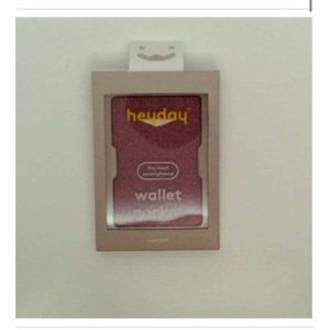 Heyday Wallet Pocket Card Holder Phone Attachment - Pink